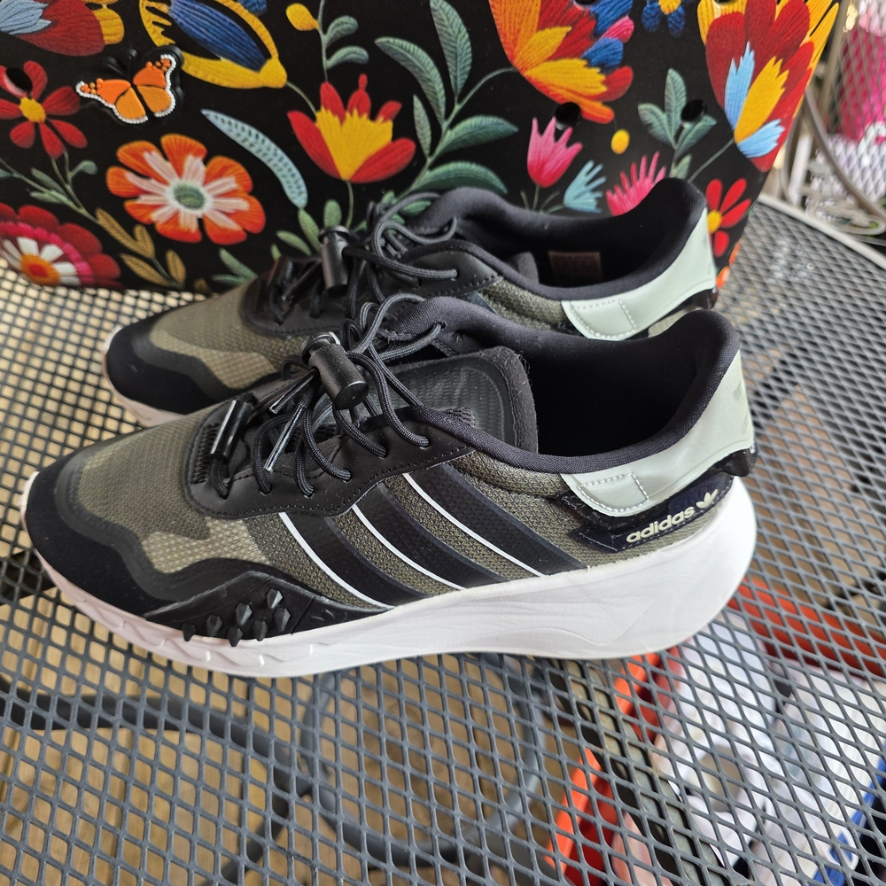 Adidas Black and White Sneakers
